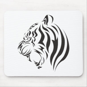 Tiger Face Mouse Mat