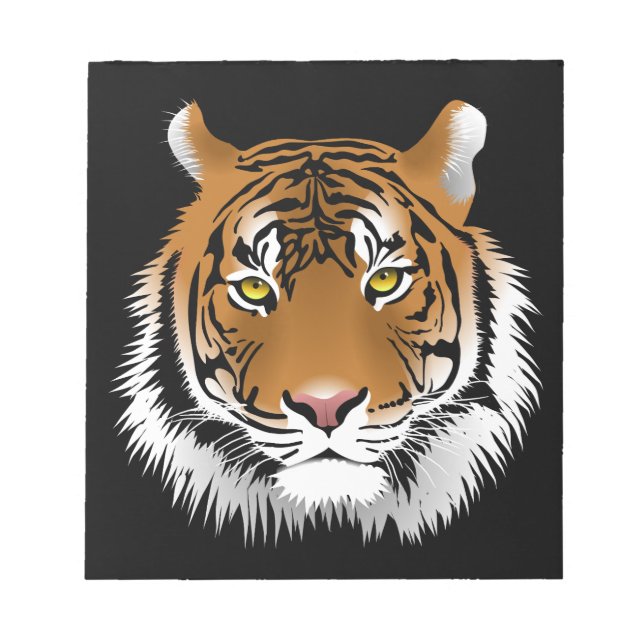 Tiger Face Notepad (Front)