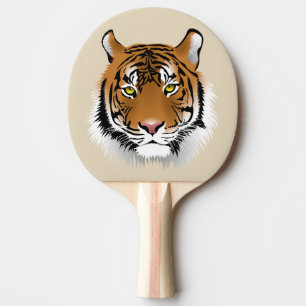 Tiger Face Ping Pong Paddle
