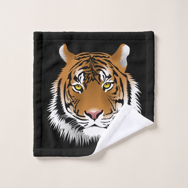 Tiger Face Wash Cloth (Wash Cloth)
