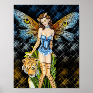 Tiger Fairy Poster
