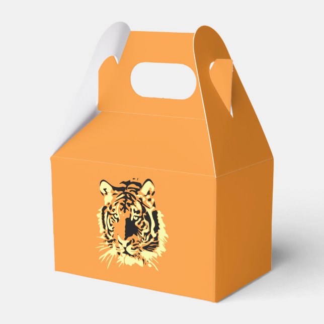 Tiger Favour Box (Front Side)
