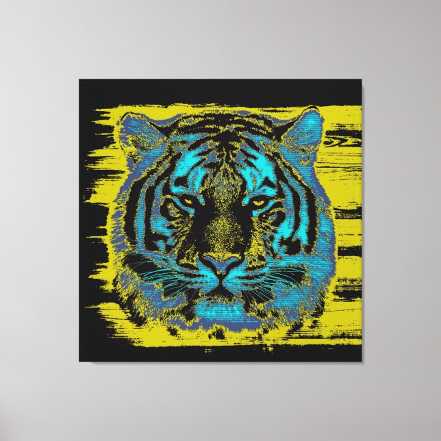 Tiger Fine Art Wrapped Canvas (Front)