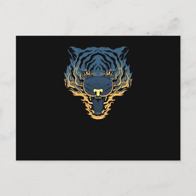 Tiger Fire Postcard (Front)