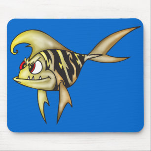 Tiger Fish Mouse Mat