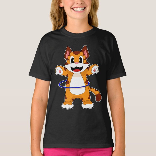 Tiger Fitness Gymnastics Sports T-Shirt (Front)