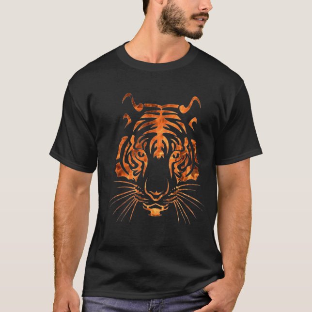 Tiger flame T-Shirt (Front)