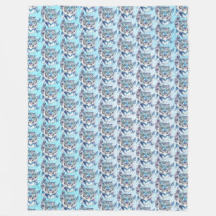 Tiger Fleece Blanket