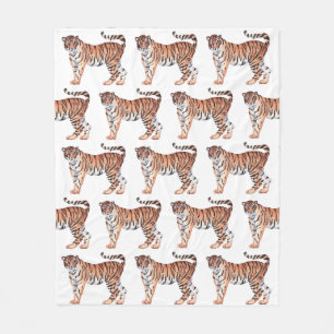 Tiger Fleece Blanket