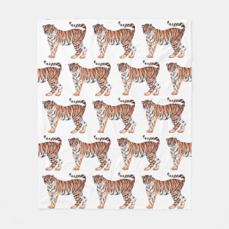 Tiger Fleece Blanket