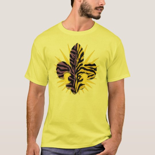 Tiger Fleur de lis Apparel T-Shirt