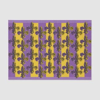 Tiger Fleur de lis Tissue Paper