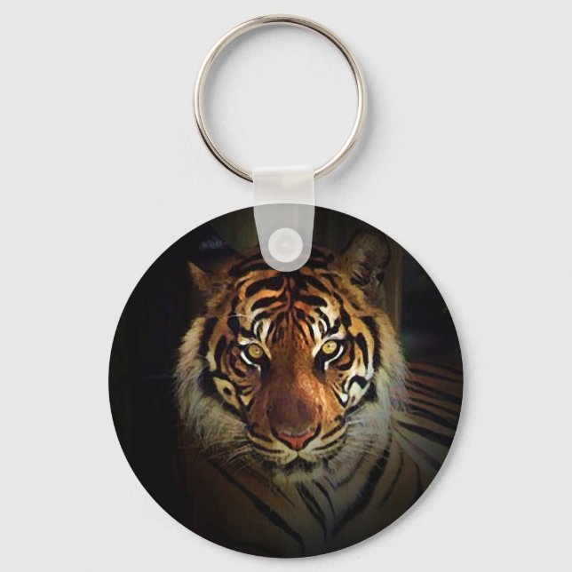 Tiger Free Spirit Key Ring (Front)