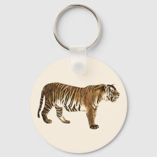 Tiger Free Spirit Key Ring