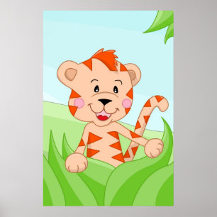 Tiger from Africa Poster