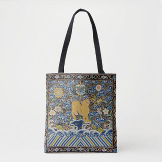 Tiger from Qing Dynasty Tote Bag