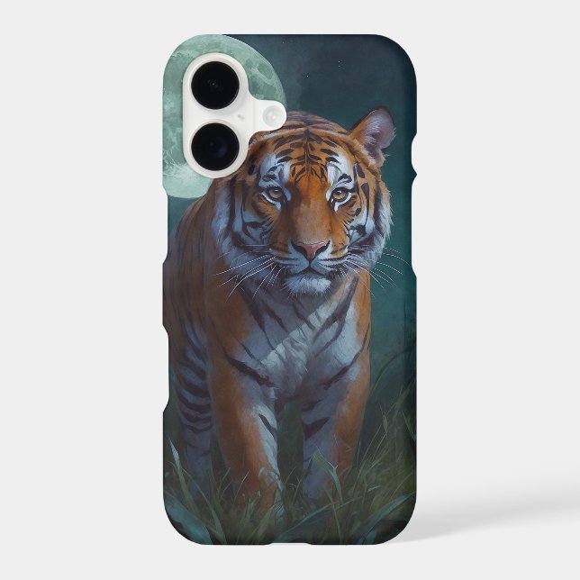 Tiger & Full Moon (Back)