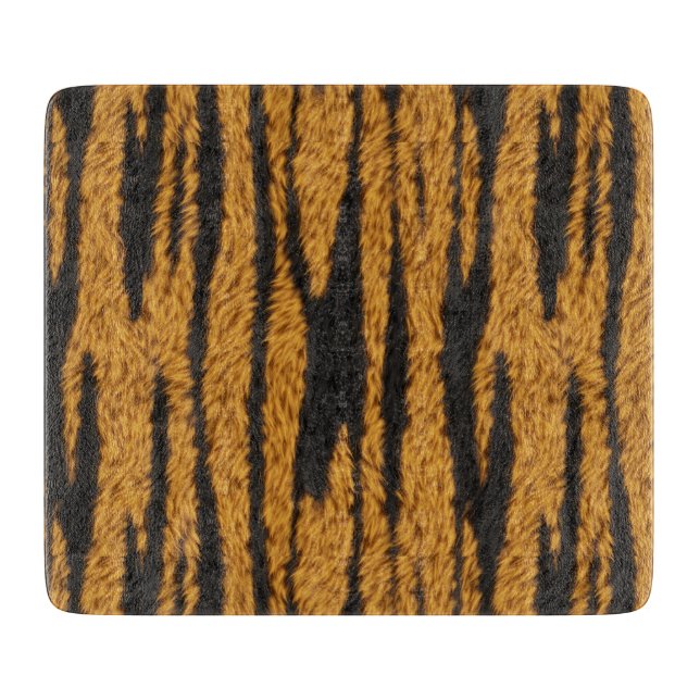 Tiger Fur Cutting Board (Front)