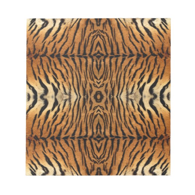 Tiger fur pattern notepad (Front)