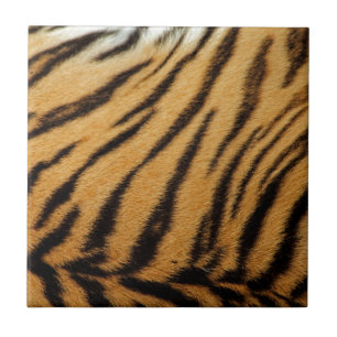 Tiger Fur Stripes Tile