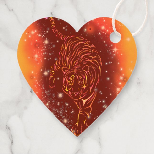 Tiger Gift Tags (Back)
