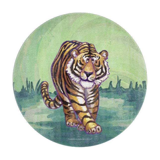 Tiger Gifts & Accessories Cutting Board (Front)