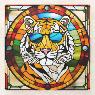 Tiger Glass Coaster