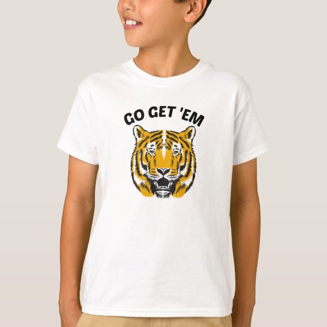 Tiger Go Get 'em T-Shirt (Front)