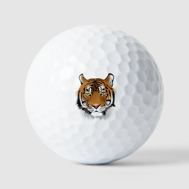 Tiger Golf Balls (Front)
