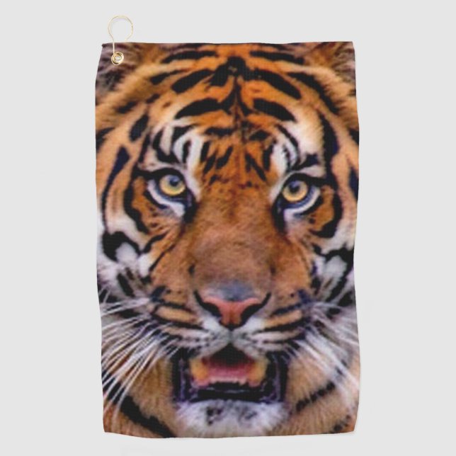 Tiger Golf Towel (Front)