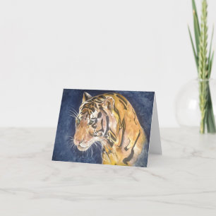 Tiger Greeting Card
