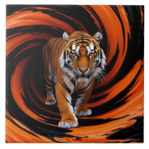 Tiger Gyre Decorative Tile