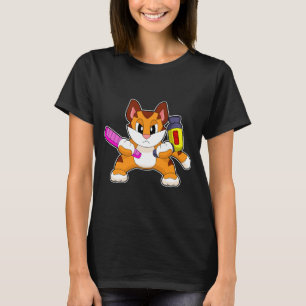 Tiger Hairdresser Comb Hair dryer T-Shirt