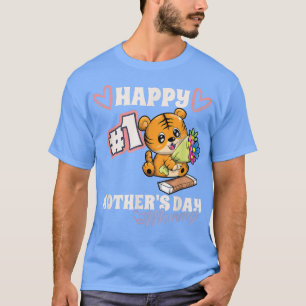 Tiger Happy First Mother's Day Mummy Baby Matching T-Shirt