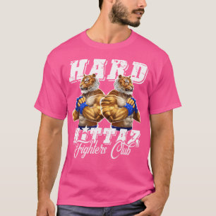 Tiger Hard Hittaz Mma Fighter Team Boxing Beast Bo T-Shirt