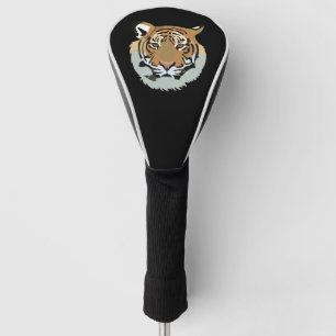 Tiger Head Face Wild Animal Tiger Golf Head Cover