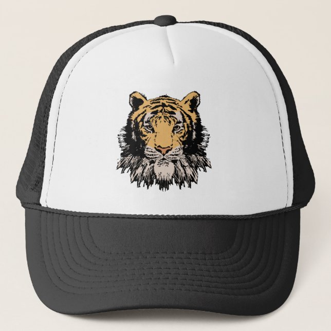 Tiger Head Hat (Front)