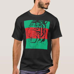 Tiger Head King Face Hip Hop Swag Drip For Men Wom T-Shirt