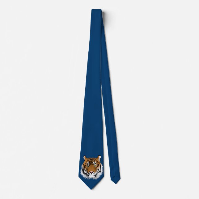 Tiger Head Tie (Front)