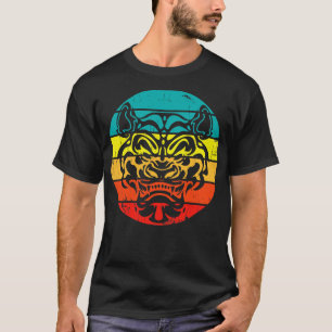 Tiger Head Vintage Retro Thai Cat T-Shirt