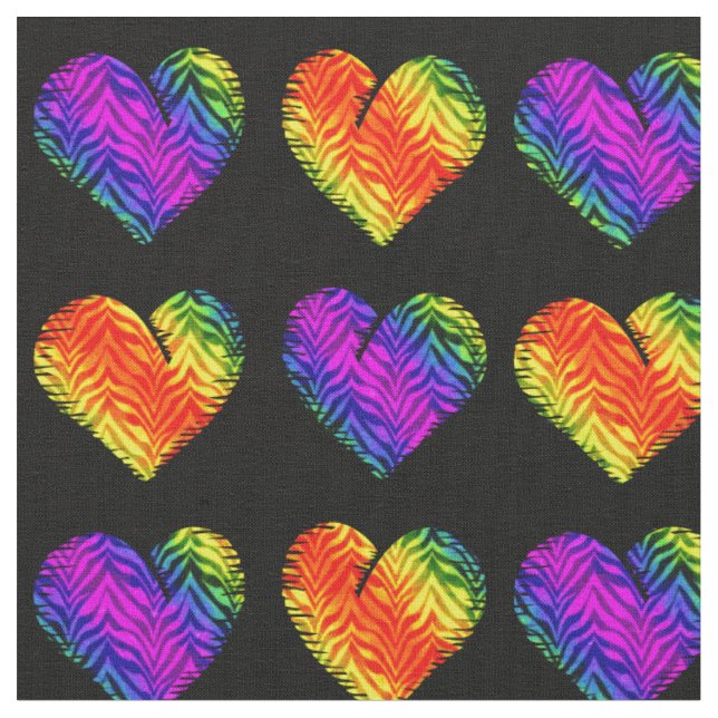 Tiger Heart 3 Fabric (Close Up)