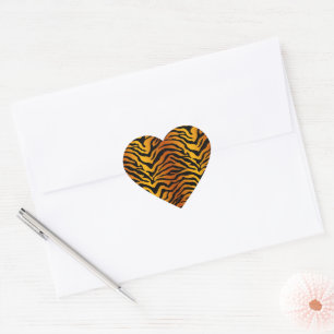 Tiger Heart Sticker