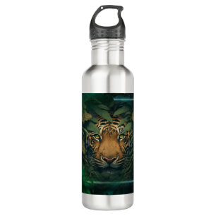 Tiger hiding in Foliage               710 Ml Water Bottle
