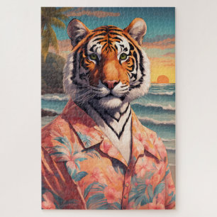 Tiger Holiday Jigsaw Puzzle