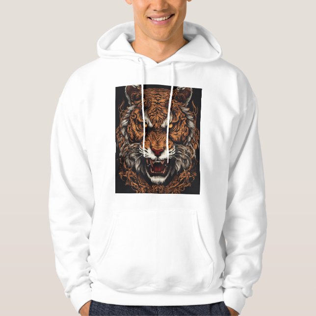 Tiger hoodie new designs  (Front)