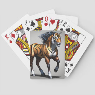 Tiger Horse Hybrid Playing Cards
