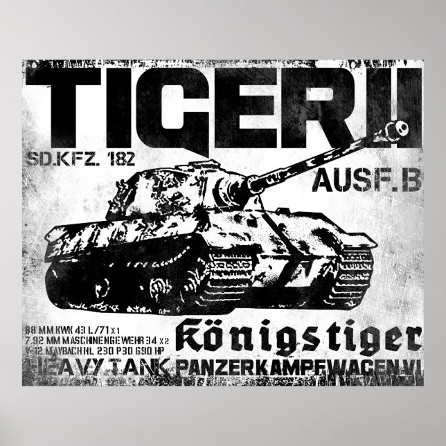 Tiger II Poster (Front)