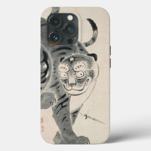 Tiger Illustration by Ito Jakuchu iPhone 13 Pro Case