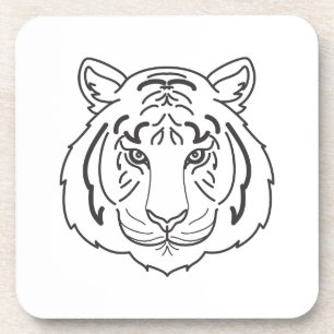 Tiger Illustration Coaster