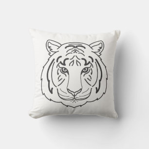 Tiger Illustration Cushion